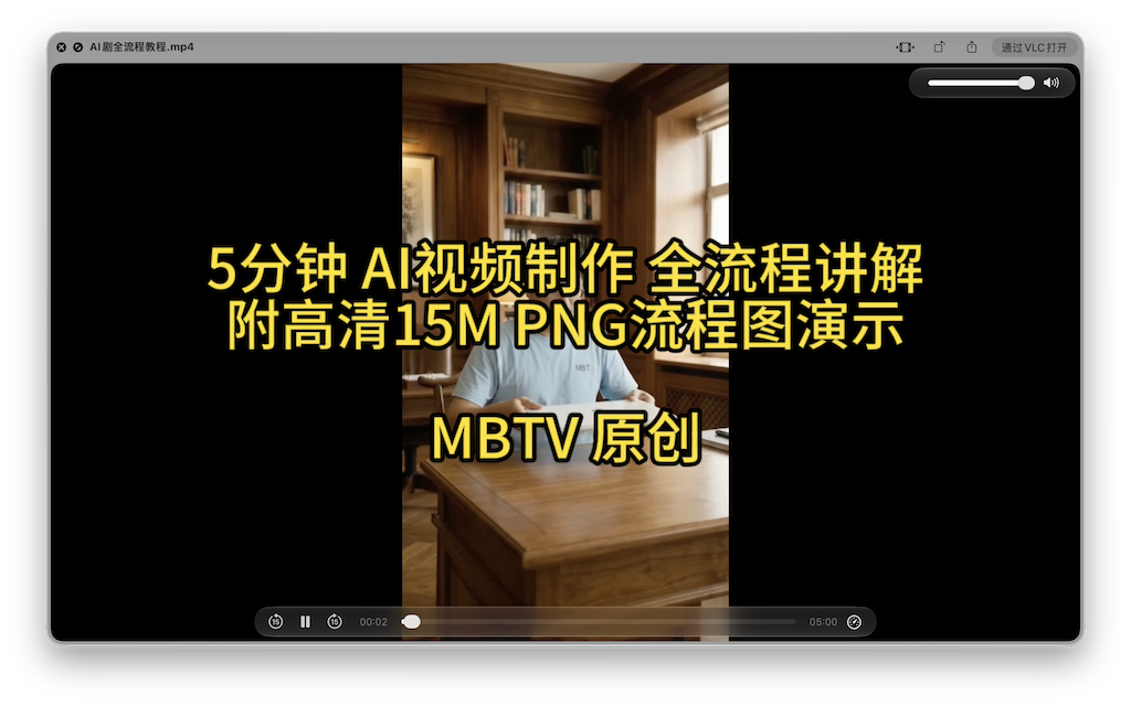 AI视频制作教程 视频链接
